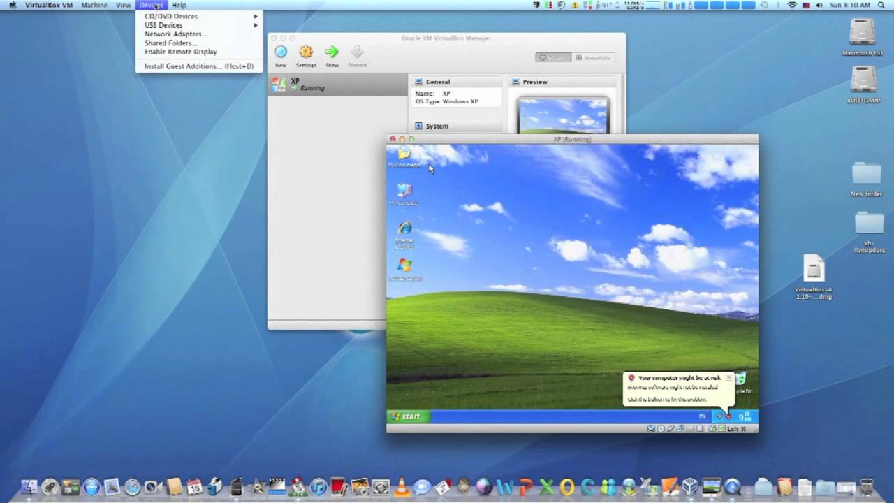 windows xp emulator for mac free download
